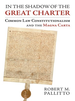 cover image of In the Shadow of the Great Charter